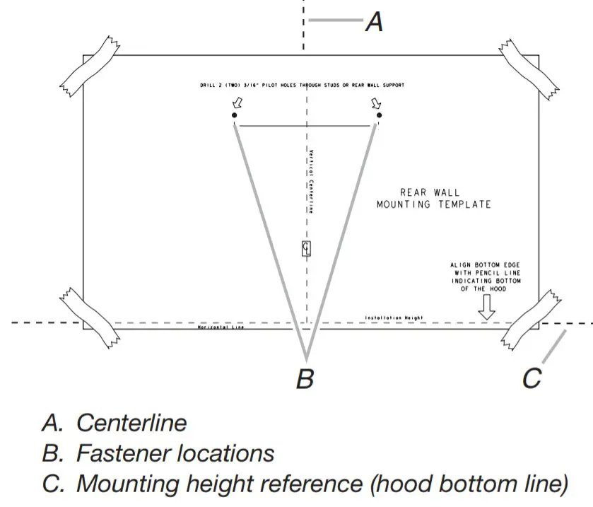 Whirlpool Wall‑Mount Canopy Range Hood - fig3