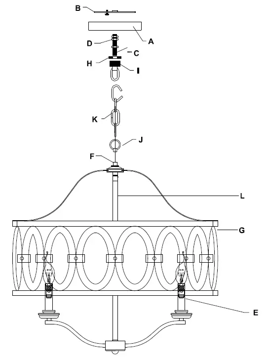 THE-HOME-DEPOT-BB8804-4-4-Light-Chandelier-fig-1