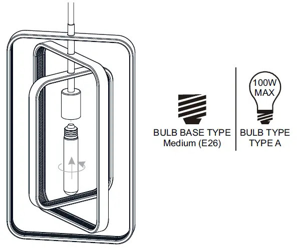 QUOIZEL-PCDPR1510BWS-1-Light-Mini-Pendant-In-Contemporary-Style-Installation-fig-10