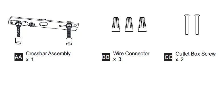QUOIZEL-PCDPR1510BWS-1-Light-Mini-Pendant-In-Contemporary-Style-Installation-fig-3
