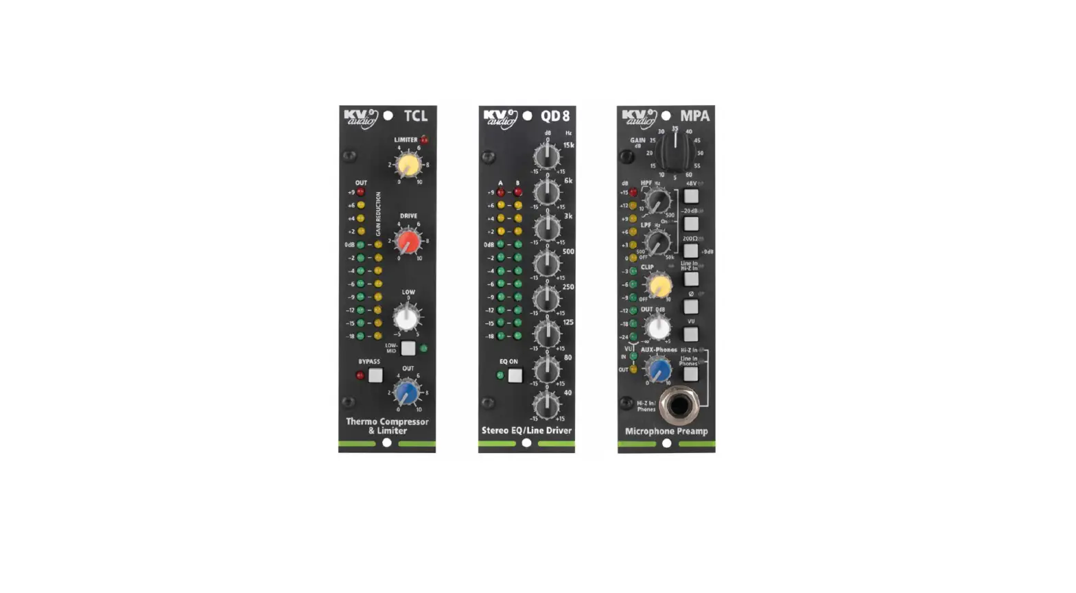 Kv2 Audio Kv2's 500 Series Electronics Range User Guide Kv2 Audio Kv2's 500 Series Electronics Range User Guide