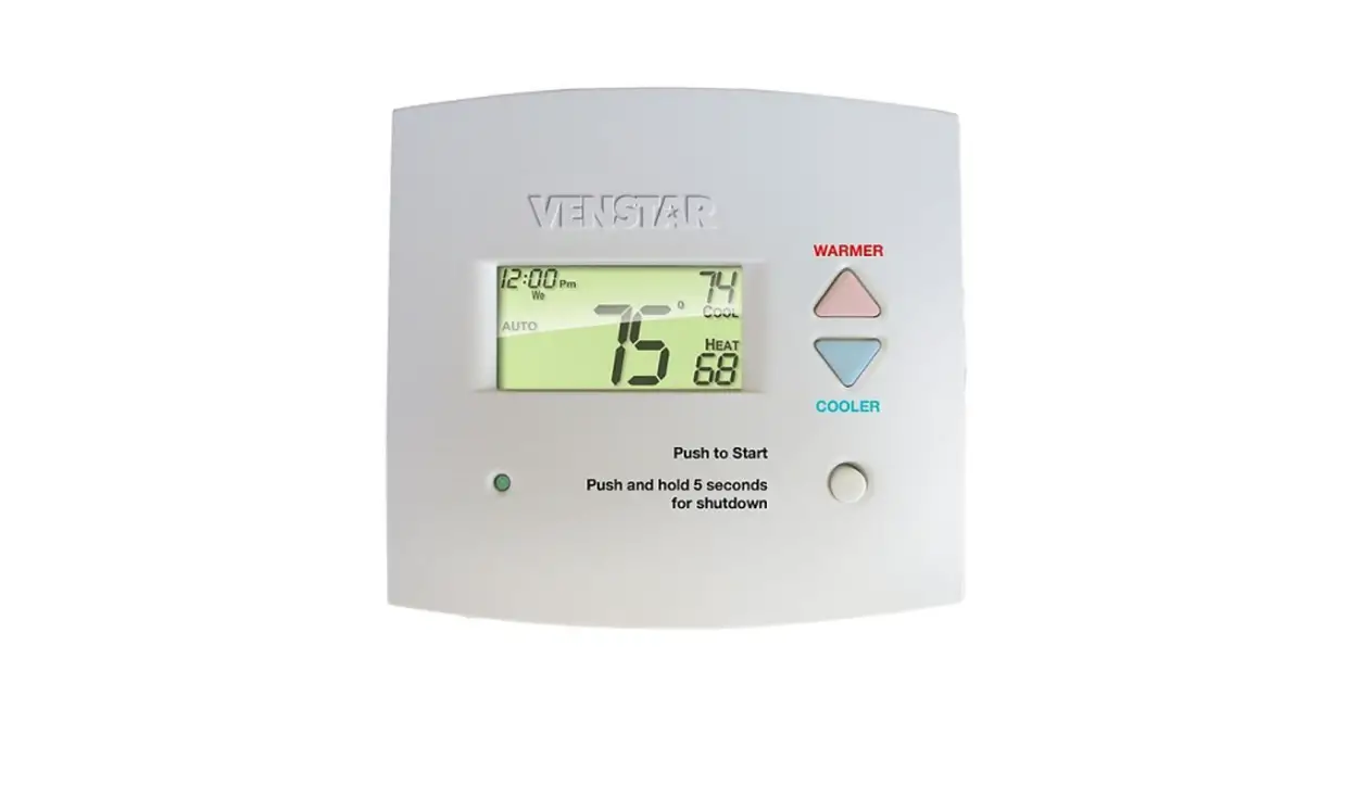 Venstar T2900sch Programmable Thermostat Thermostat Owner Manual