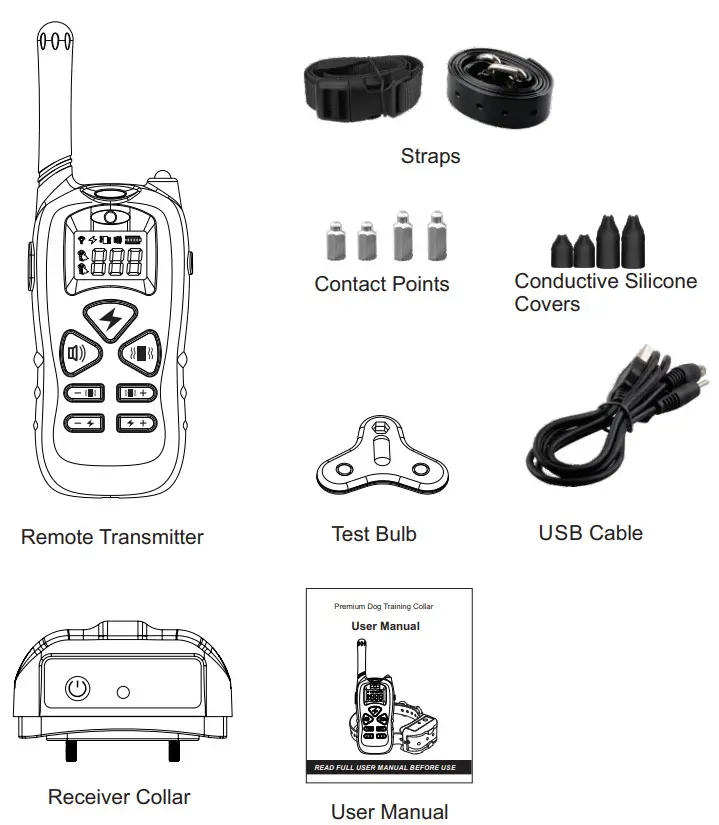 frisco 245959 P11 Rechargeable Dog Training Collar -
