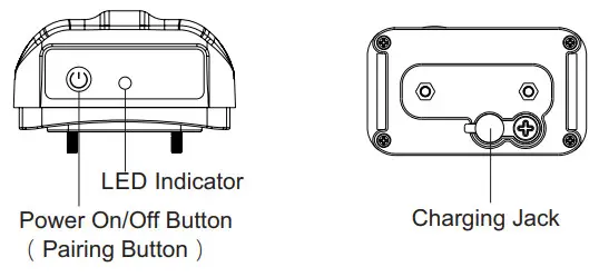 frisco 245959 P11 Rechargeable Dog Training Collar - reciver coller