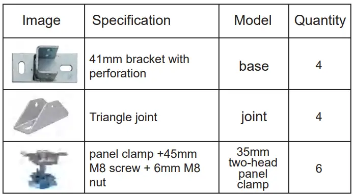 ECO-WORTHY-Adjustable-Multi-Piece-Solar-Panel-Mounting-Brackets-fig-2