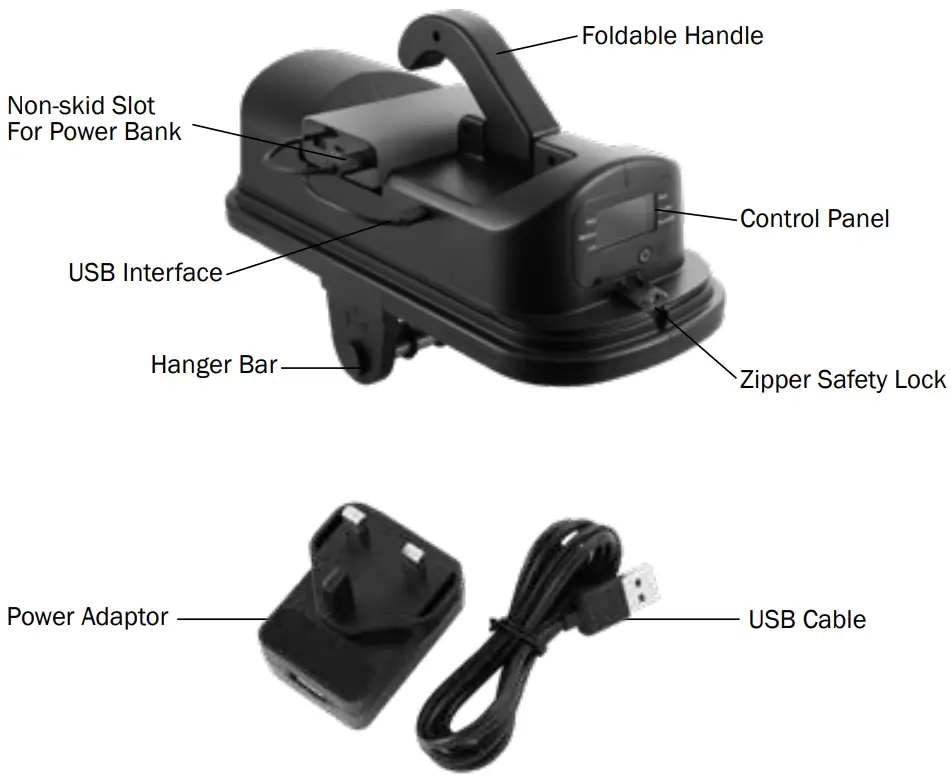 GERMAN OSH-030 Ozone Sterilizing Hanger - Fig 1