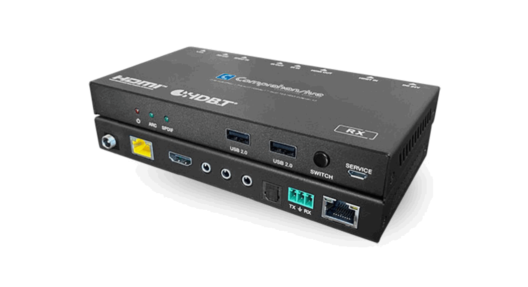 Comprehensive Che-hdbt255u Pro Av/it Hdbaset 4k60 18g Hdmi Extender Kit With Usb, Audio User Manual