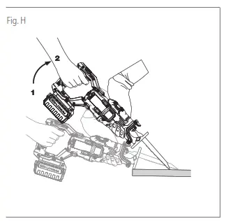 PORTER CABLE PCCS300 20V Reciprocating Saw - FigH