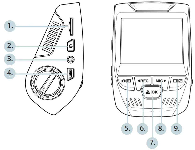 REXING V1P Dash CAm -Camera Overview