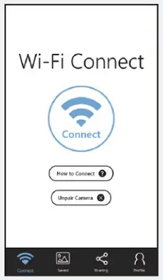 REXING V1P Dash CAm - Open Wi-Fi- connre