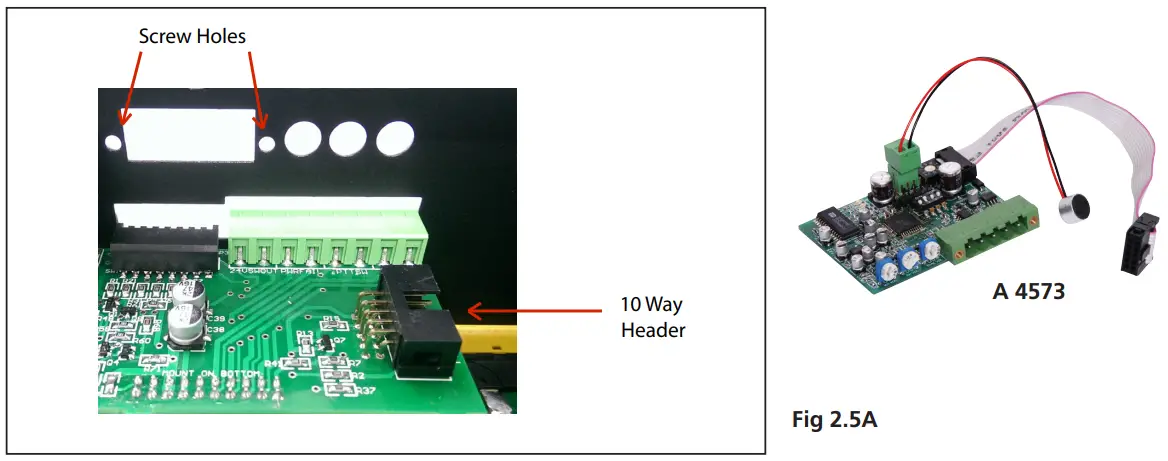 Installing the A 4573 optional Alert/Evac Module