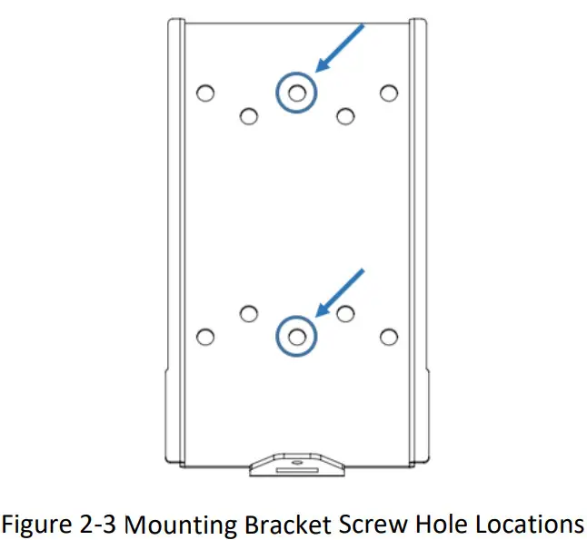 PHILIPS EVOCHARGE iEVSE Single or Dual Port- Mounting Bracket