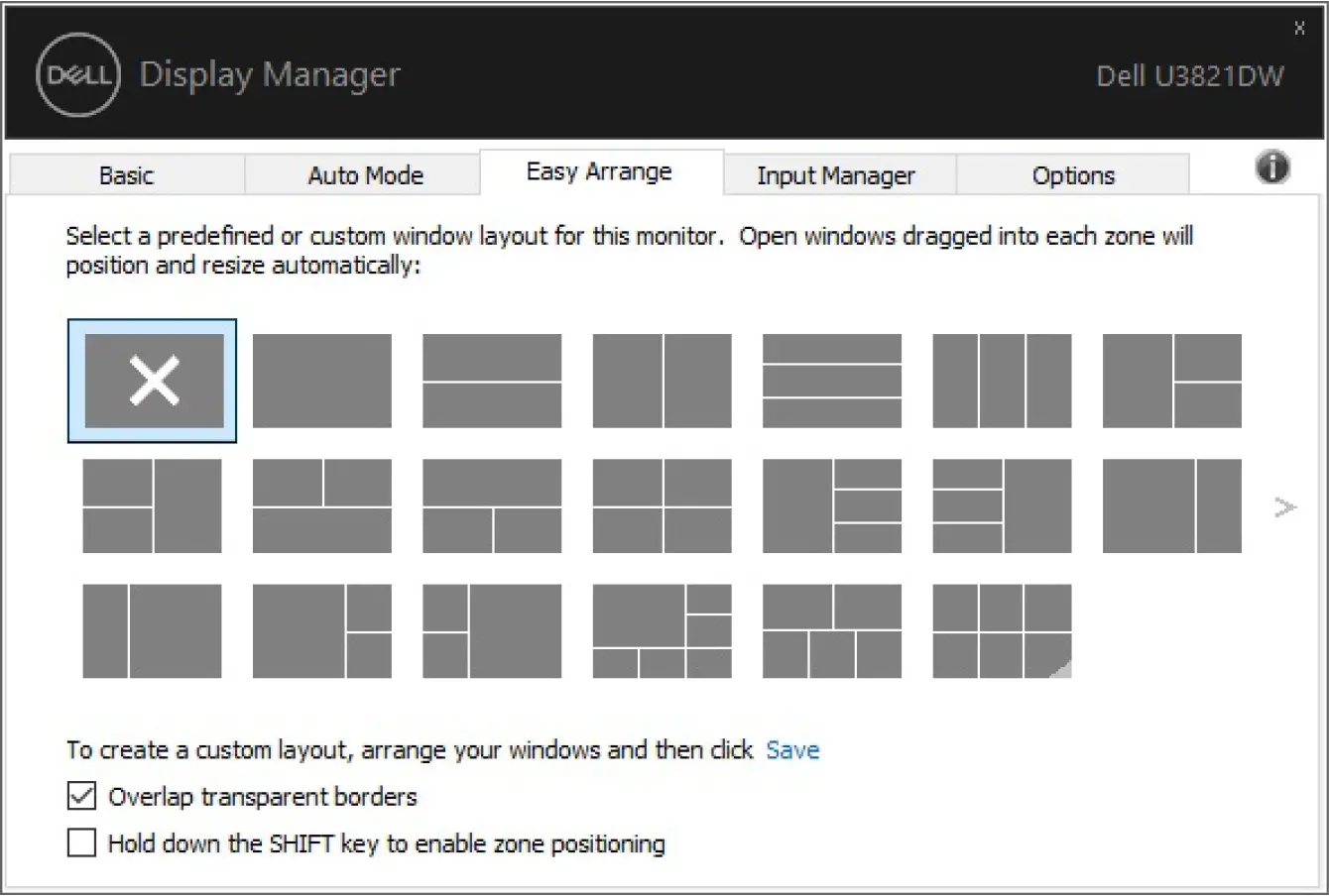 Setting Easy Arrange 02