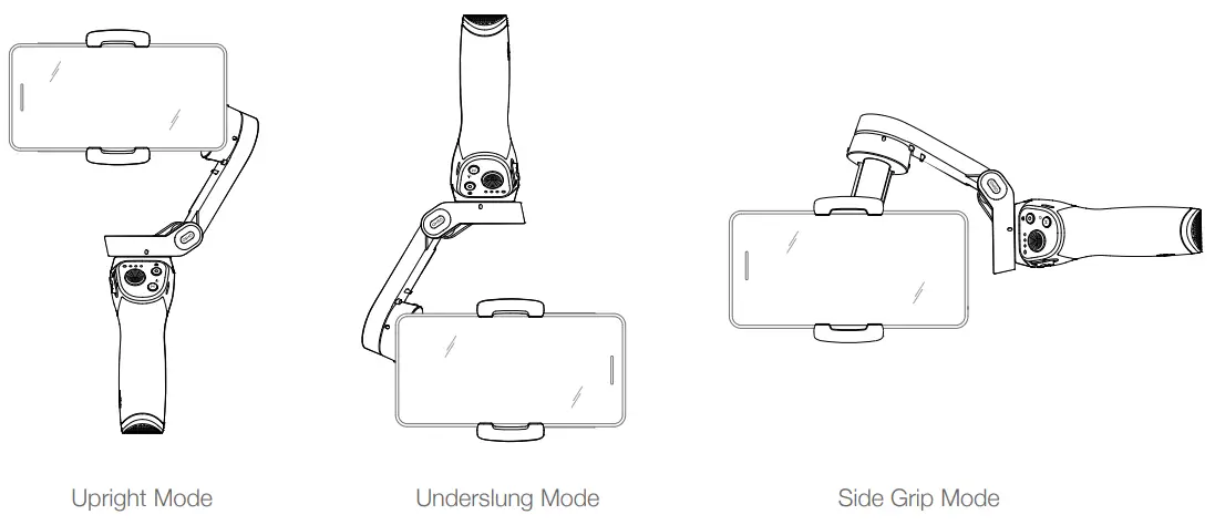 dji OSMO Mobile 3 OM3 Smartphone Gimbal Combo Kit - SIDE