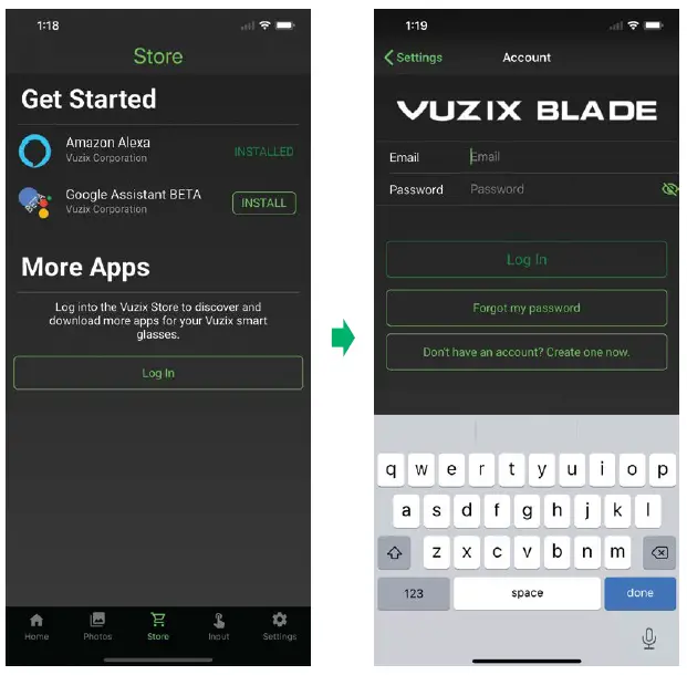 vuzix app store