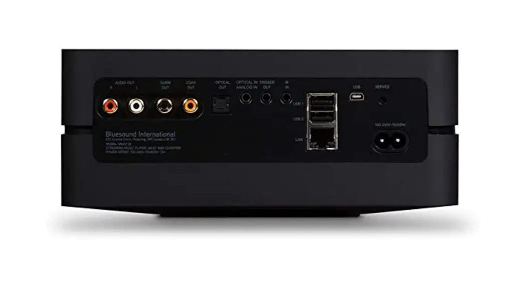 Bluesound Vault 2i Network Streamer Owner's Manual Bluesound Vault 2i Network Streamer Owner's Manual