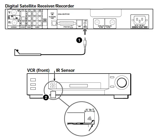 Advanced Connection Connecting Your IR Blaster
