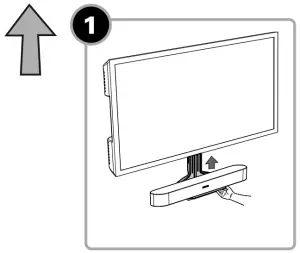 SANUS SOUNDBAR MOUNT for Sonos Beam WSSBM1 B2 -ADJUST SOUNDBAR 2