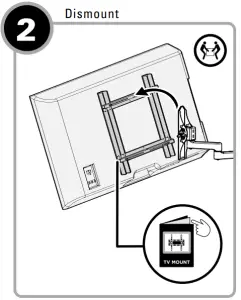 SANUS SOUNDBAR MOUNT for Sonos Beam WSSBM1 B2 -Dismount23