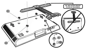 SANUS SOUNDBAR MOUNT for Sonos Beam WSSBM1 B2 - the soundbar 1