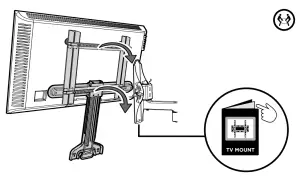SANUS SOUNDBAR MOUNT for Sonos Beam WSSBM1 B2 - the soundbar 3