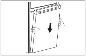 ZANUSSI ZTAN24FW0 Litre 80-- Install the lower