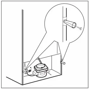 ZANUSSI ZTAN24FW0 Litre 80-- REAR SPACERS