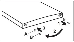 ZANUSSI ZTAN24FW0 Litre 80-- RUnscrew the screw
