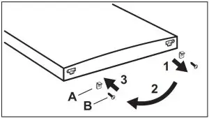 ZANUSSI ZTAN24FW0 Litre 80-- RUnscrew the screw
