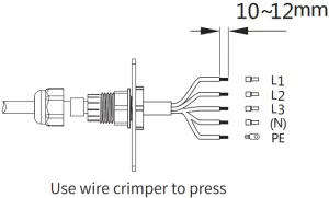 Port and wiring instructions