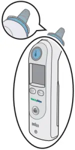 Hill Rom 06000 200 Braun ThermoScan PRO 6000 Ear Thermometer - Thermometer body