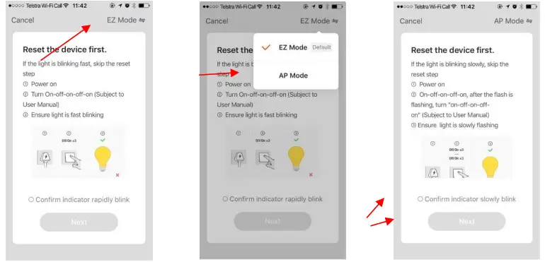 Genio I002925-5M Smart Wi-Fi Neon LED Light- slowly blinking