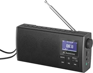 Avantree BTSP-860-S Soundbyte 860s Portable FM Radio + MP3 Player and Wireless Speaker