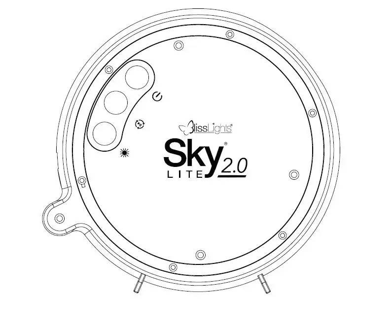 BlissLights Sky Lite 2.0 Laser Projector image