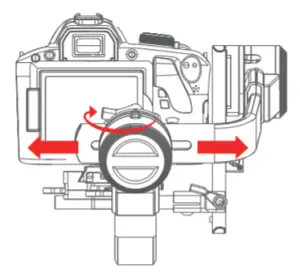 MOZA AirCross 3 Handheld Gimbal Stabilizer - Balancing the Roll Axis