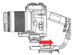 MOZA AirCross 3 Handheld Gimbal Stabilizer - Mounting the Camera 2