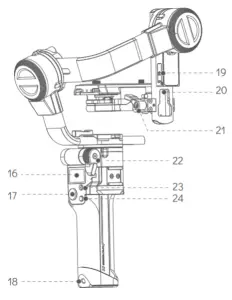 MOZA AirCross 3 Handheld Gimbal Stabilizer - Overview 1