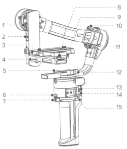 MOZA AirCross 3 Handheld Gimbal Stabilizer - Overview