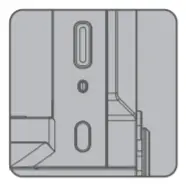 MOZA AirCross 3 Handheld Gimbal Stabilizer - Power Button