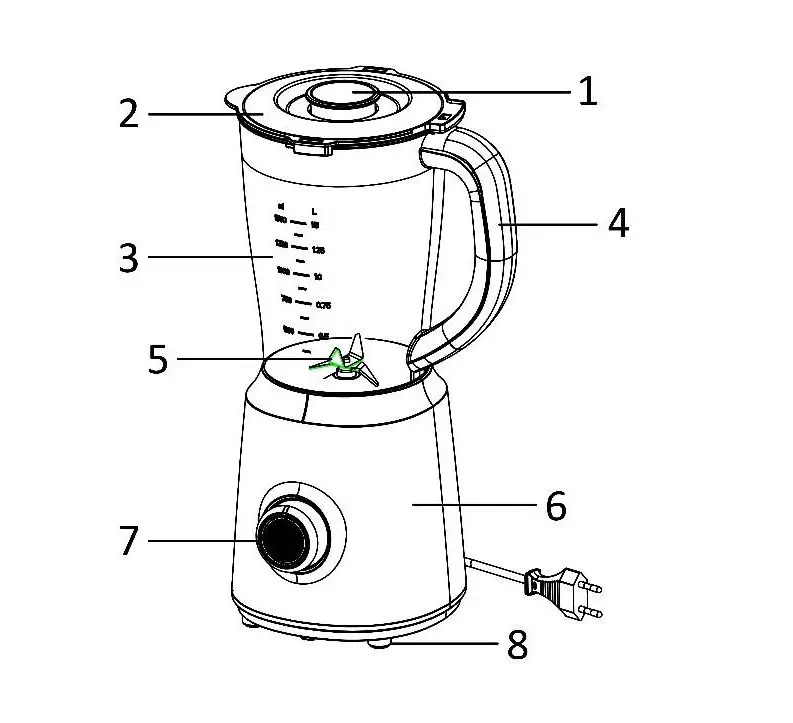 emerio BL-124459.2 Stand Mixer-1