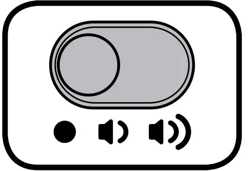 vtech 80-547701 Bounce and Discove- Volume Selector