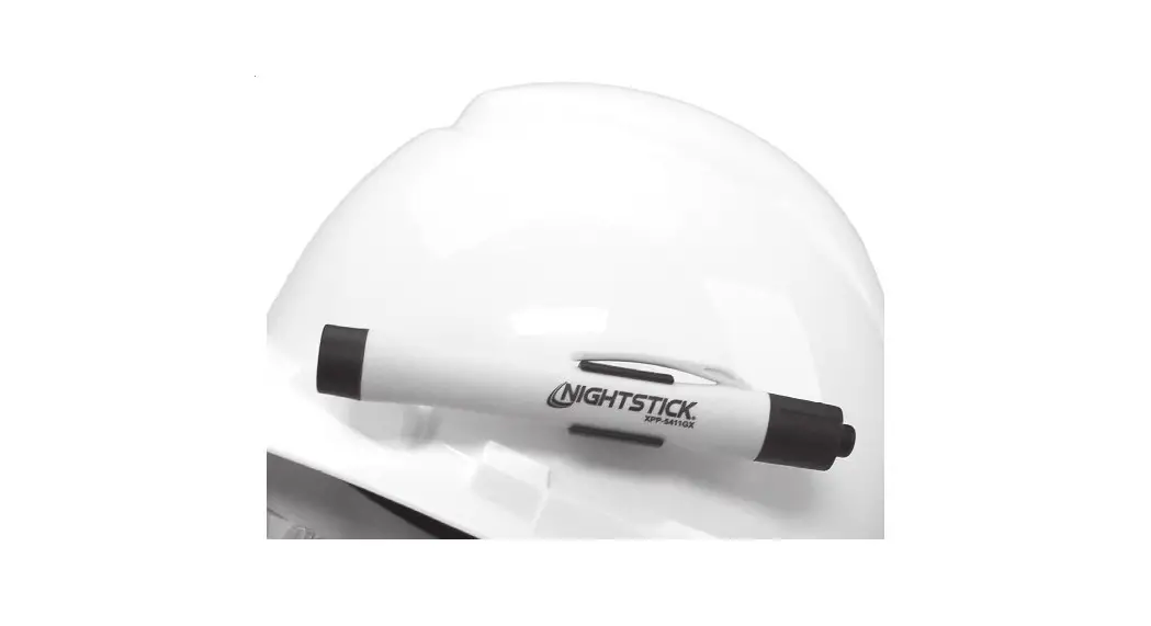 Nightstick Xpp-5411gx Intrinsically Safe Penlight With Hard-hat Mounting Bracket Instruction Manual Nightstick Xpp-5411gx Intrinsically Safe Penlight With Hard-hat Mounting Bracket Instruction Manual