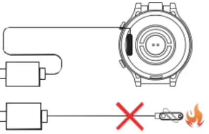 Sunsune WiiWear 2.1 Full Round Android Smart Watch FIG 30