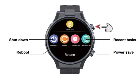 Sunsune WiiWear 2.1 Full Round Android Smart Watch FIG 8