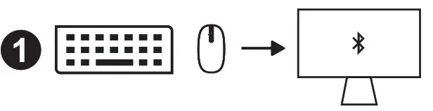 PRiMAX KTPA P003K HP 910 White BT Keyboard - fog