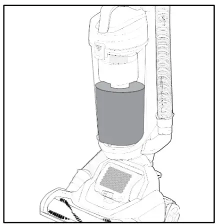 BLACK DECKER BDASL101 Airswivel Ultra Light Weight Upright Vacuum Cleaner - figure 10