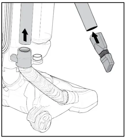 BLACK DECKER BDASL101 Airswivel Ultra Light Weight Upright Vacuum Cleaner - figure 11