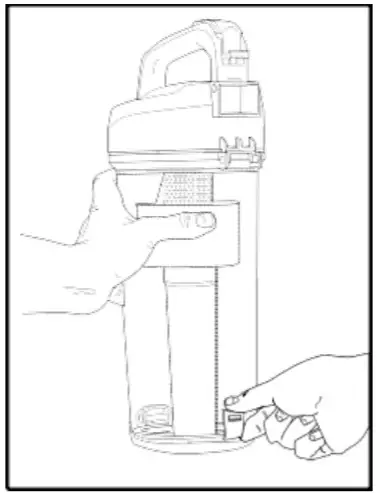 BLACK DECKER BDASL101 Airswivel Ultra Light Weight Upright Vacuum Cleaner - figure 16