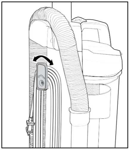 BLACK DECKER BDASL101 Airswivel Ultra Light Weight Upright Vacuum Cleaner - figure 7