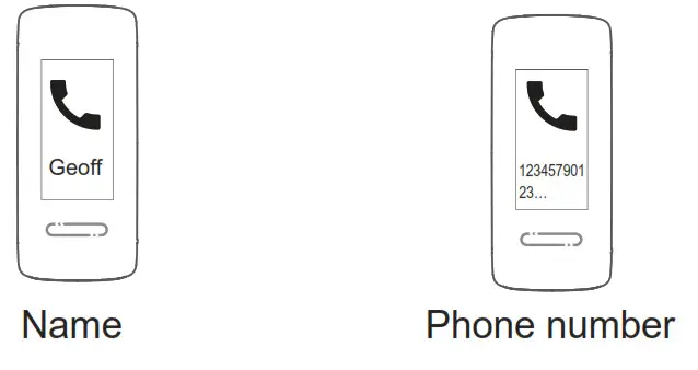 TRANSTEK LS431-B3 Activity Tracker- Call Notification